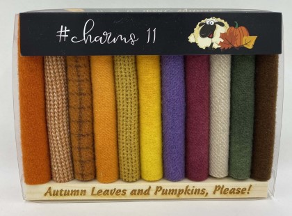 Wooly Charms11 - Fall Colors - 11 - 5' Squares