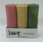 Wool Curlers - Peaches - 4^ x 16^ each