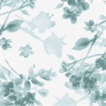 Maywood Studio - Watercolor Hydrangeas- Tonal Floral, Teal