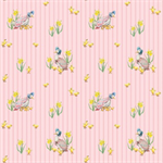 Riley Blake - Peter Rabbit & Friends - Duck Stripe, Pink