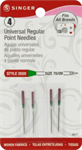 Singer - Universal Regular Point Needles - 4 pk, Size 70/9