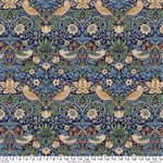 Free Spirit - Morris & Co - Strawberry Thief, Navy