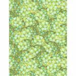 Wilmington Prints - Floral Serenade - Packed Hydrangea, Green