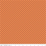 Riley Blake - Autumn - Gingham, Pumpkin