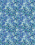 Wilmington Prints - Sunlit Serenade - Medium Floral, Blue