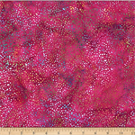 Hoffman California - Bali Batik 2025 - Dotty Blender, Cabernet