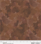 P & B Textiles - Serene Nature - Watercolor Blender, Brown