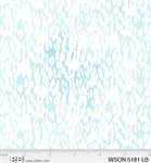 P & B Textiles - Whisper Song - Rain Drops, Light Blue