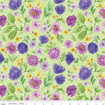 Riley Blake - Plum Petals - Floral, Fern