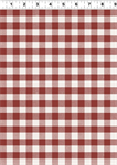 Clothworks - Happy Day Farm - Gingham, Red