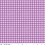 Riley Blake - Strength in Lavender - Gingham, Lavender