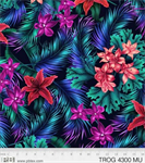 P & B Textiles - Tropic Gardens - Large Floral, Multi