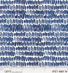 P & B Textiles - Indigo Petals - Strokes, Navy