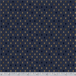 Marcus Fabrics - Indigo Neutrals - Mini Tile, Navy