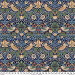 Free Spirit - 108^ Morris & Co. - Strawberry Thief, Navy