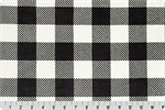 Shannon Fabrics - Cuddle Prints - Buffalo Check, Snow/Black