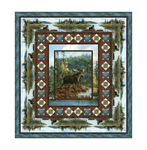 Northcott - Digital Quilt Top - Northwood - Featuring Naturscapes: Northwood