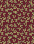 Wilmington Prints - Rosewood Lane - Leaf Toss, Red