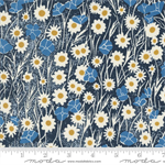 Moda - Field Of Flowers - Poppy Field, Navy