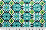 Shannon Fabrics - Cuddle Prints - Florence, Teal