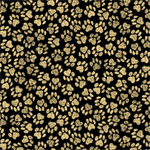 Quilting Treasures - For The Love of Labs - Dog Prints, Black