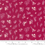 Moda - Things Above - Floral Sprinkles, Pomegranate