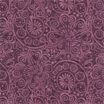 Timeless Treasures - Tapestry - Flower Scrolls, Purple