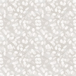 Blank Quilting - Purely Neutral - Textured Leaves, Grey