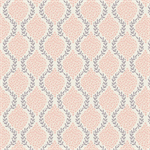 Lewis & Irene - Spring Hare - Floral Trellis, Pink