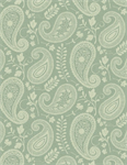 Wilmington Prints - Daisy Days - Paisley, Green