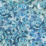 Robert Kaufman - Cove - Tonal Florals, Water