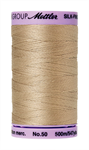 Mettler Thread - Silk-Finish 100% Cotton - 547 yds; 50 Wt. Straw