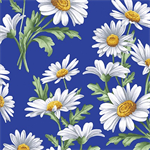 Benartex - Traditions - All About Daisies - Main, Royal