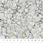 Northcott - Midas Touch - Bubble Texture, Light Gray