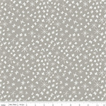 Riley Blake - Designer Flannel - Nice Ice Baby - Snowflakes, Gray