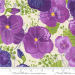 Moda - Pansy's Posies - Large Pansy, Cream