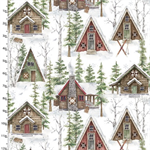 3 Wishes - Snowflake Lodge - Ski Lodge, White