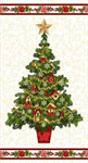 Studio E - 'Tis the Season - 24^ Banner Panel, Cream