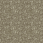 Lewis & Irene - Winter in Bluebell Wood Flannel - Mistlwtoe, Dark Taupe