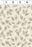 Clothworks - Snow Mountain - Branches, Light Taupe