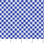 Northcott - Autumn Gathering - Diagonal Check, Blue