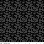 Riley Blake - Flour & Flower - Wallpaper, Black