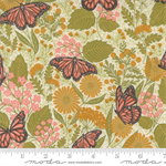 Moda - Bee Garden - Summer Butterfly, Metallic Porcelain