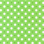 Robert Kaufman - Time Well Spent Flannel - Dots, Green