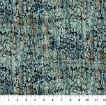 Northcott - Lone Wolf - Bark Texture, Blue