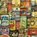 Robert Kaufman - Library of Rarities - Old Tin Cans, Antique