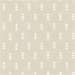 Robert Kaufman - Cozy Cotton Flannel - Triangles, Mushroom