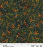 P & B Textiles - Autumn Retreat - Branches, Dark Green