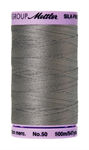 Mettler Thread - Silk-Finish 100% Cotton - 547 yds; 50 Wt. Rain Cloud