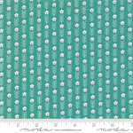 Moda - Strawberry Lemonade - Small Blooms, Teal